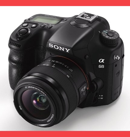 Sony a68 Translucent Mirror DSLR Camera w/ SAL18552 Lens