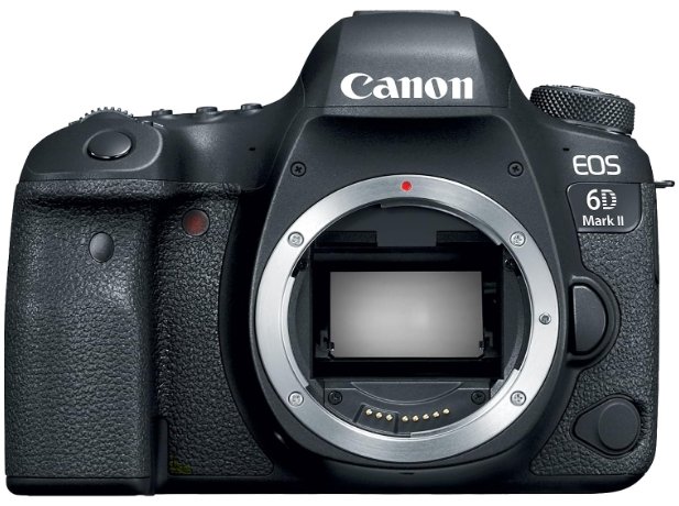 Canon EOS 6D Mark II Digital SLR Camera Body – Wi-Fi Enabled