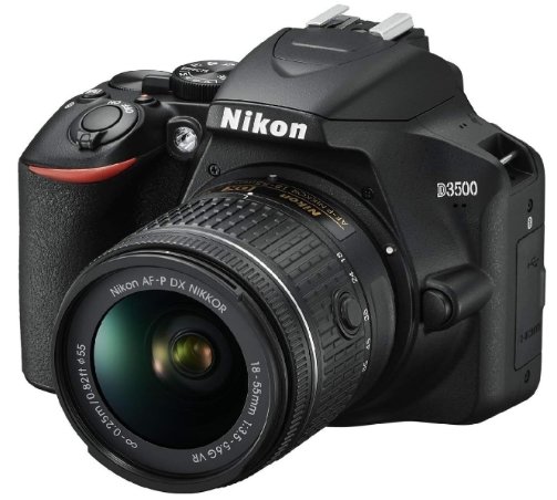 Nikon D3500 With AF-P DX NIKKOR 18-55mm f-3.5-5.6G VR Black