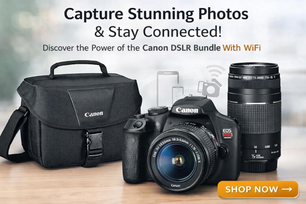 DSLR Camera With Wifi